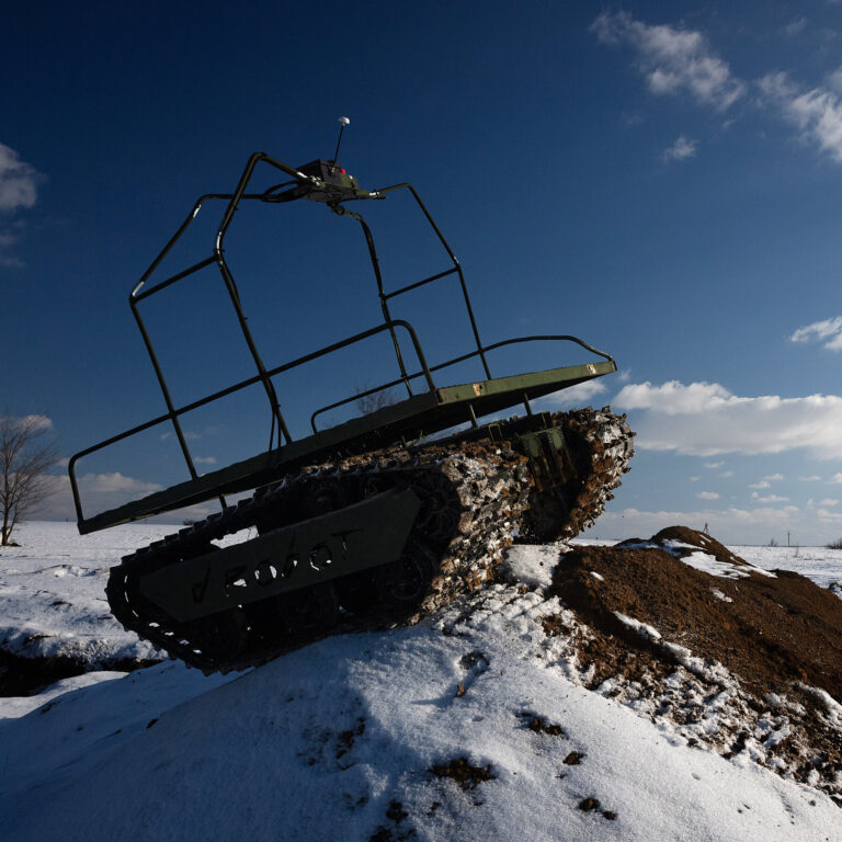 A Robot Army Remakes Ground Warfare in Ukraine