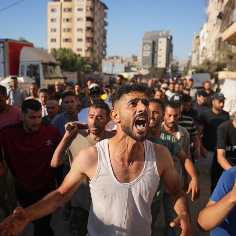 Israeli Strike in Gaza Kills Seven People, Health Officials Say