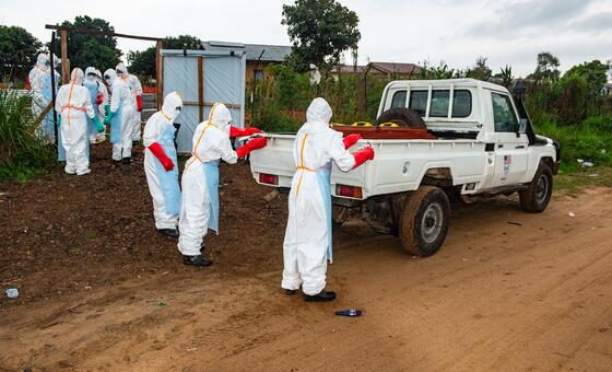 After an Ebola centre was attacked, peacekeepers moved in next door