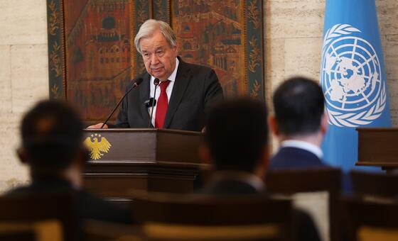UN chief hails Syria’s ‘moment of possibility’ on first visit since fall of Assad regime