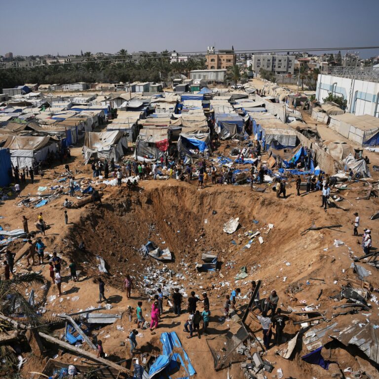 Israel Bombards Gaza, Days After Trump Announced Deal to Advance Cease-Fire